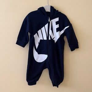 Nike Dark Blue Kids Footie One Piece